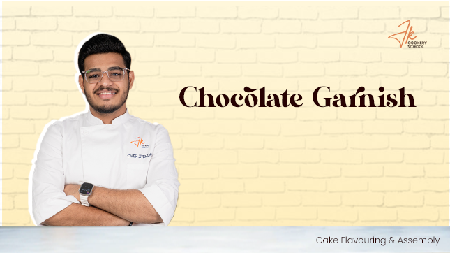 Chocolate garnish